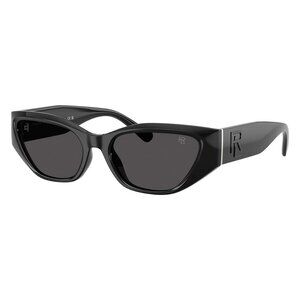 New RALPH LAUREN Black Square RL8231U 5001/87 Sunglasses Women